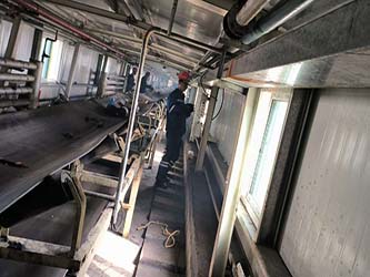 伊化礦業防爆皮帶秤項目